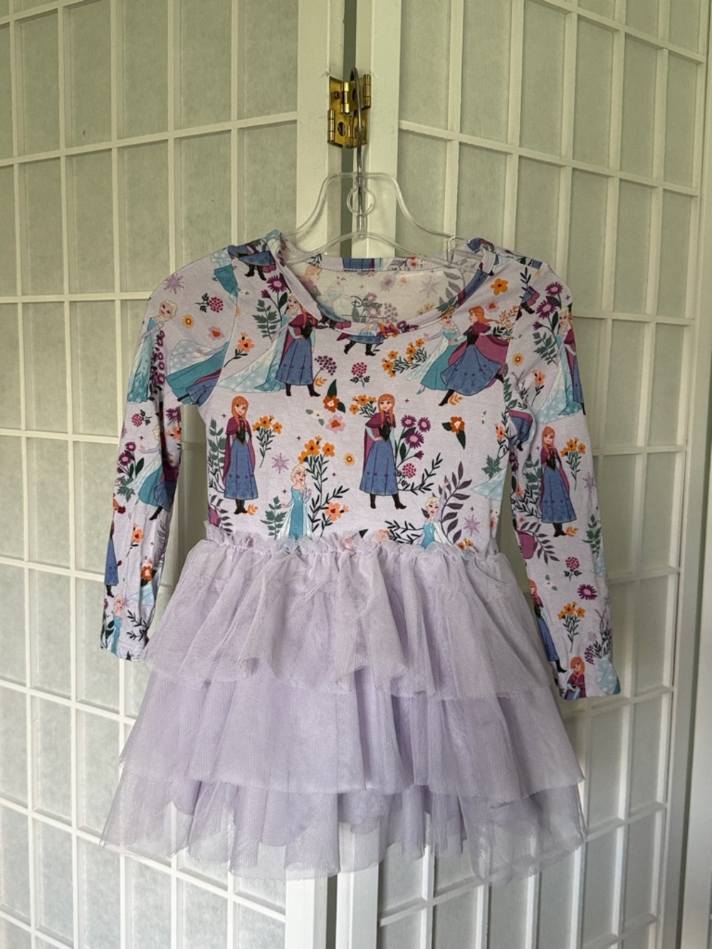 Posh Peanut Disney Frozen Sisters Tulle Dress Size 2T